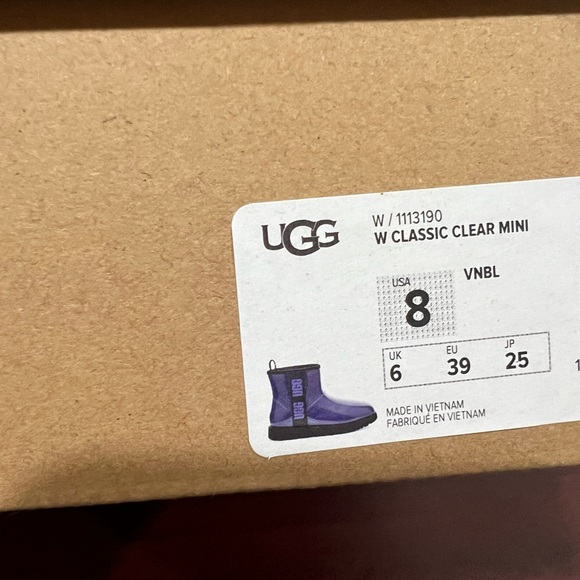 Ugg, Women, Classic Clear Mini, 1113190, Purple - Picture 2 of 13